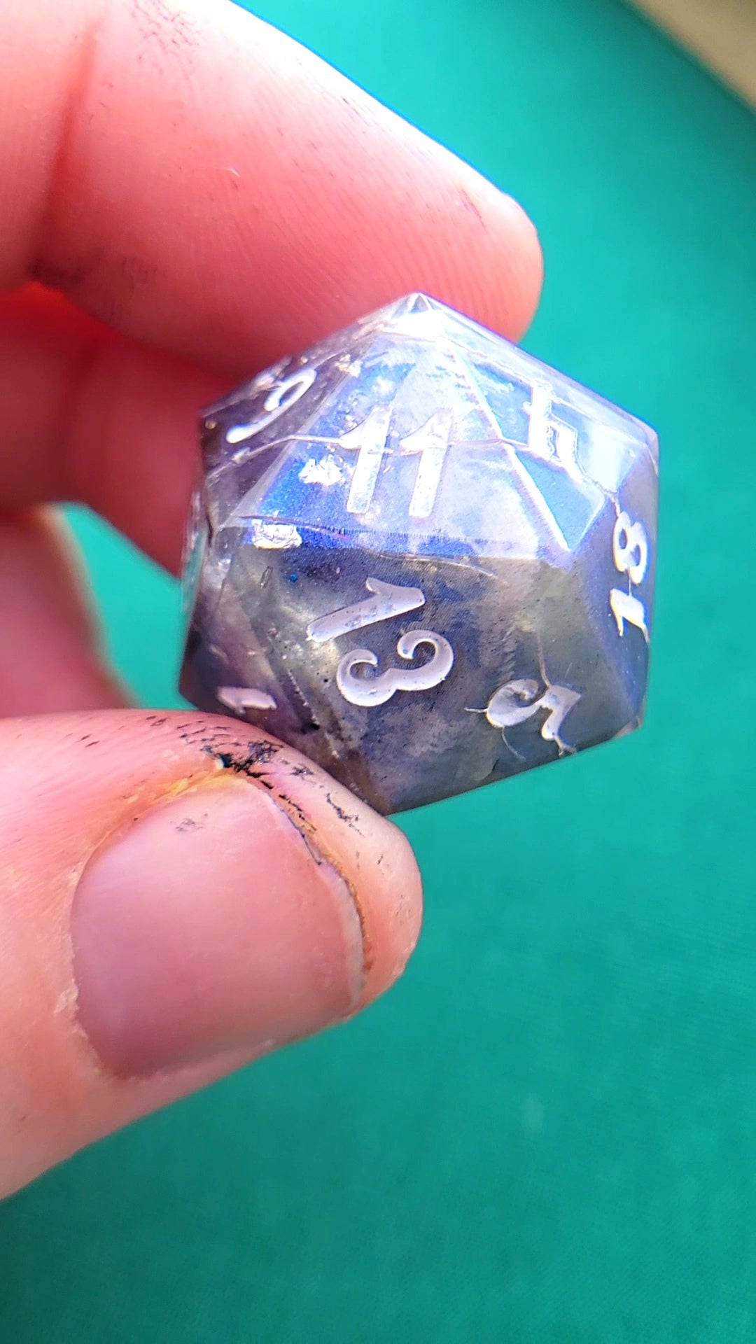 Tanjiro’s Spiritual Core resin dice set