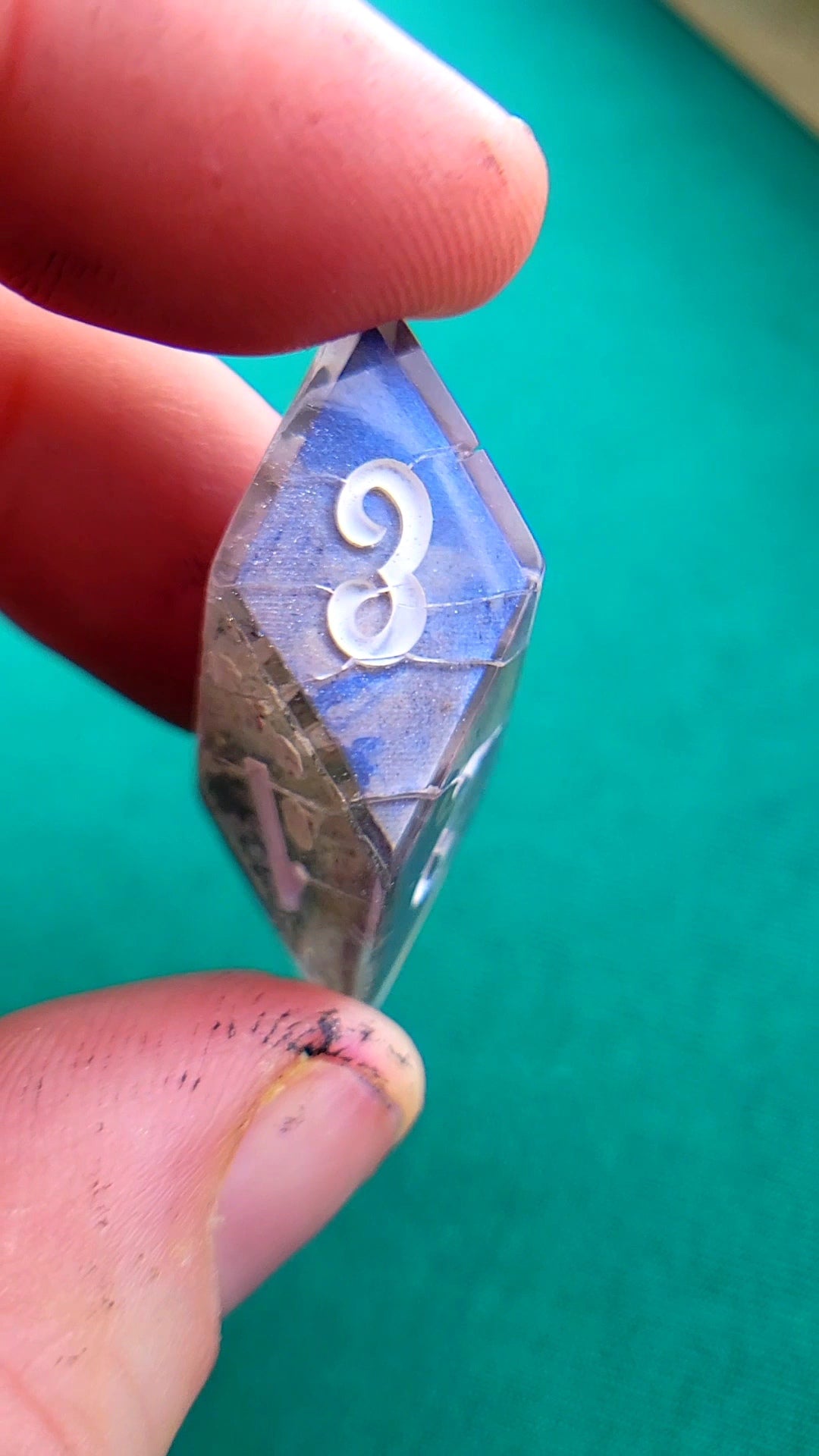 Tanjiro’s Spiritual Core resin dice set