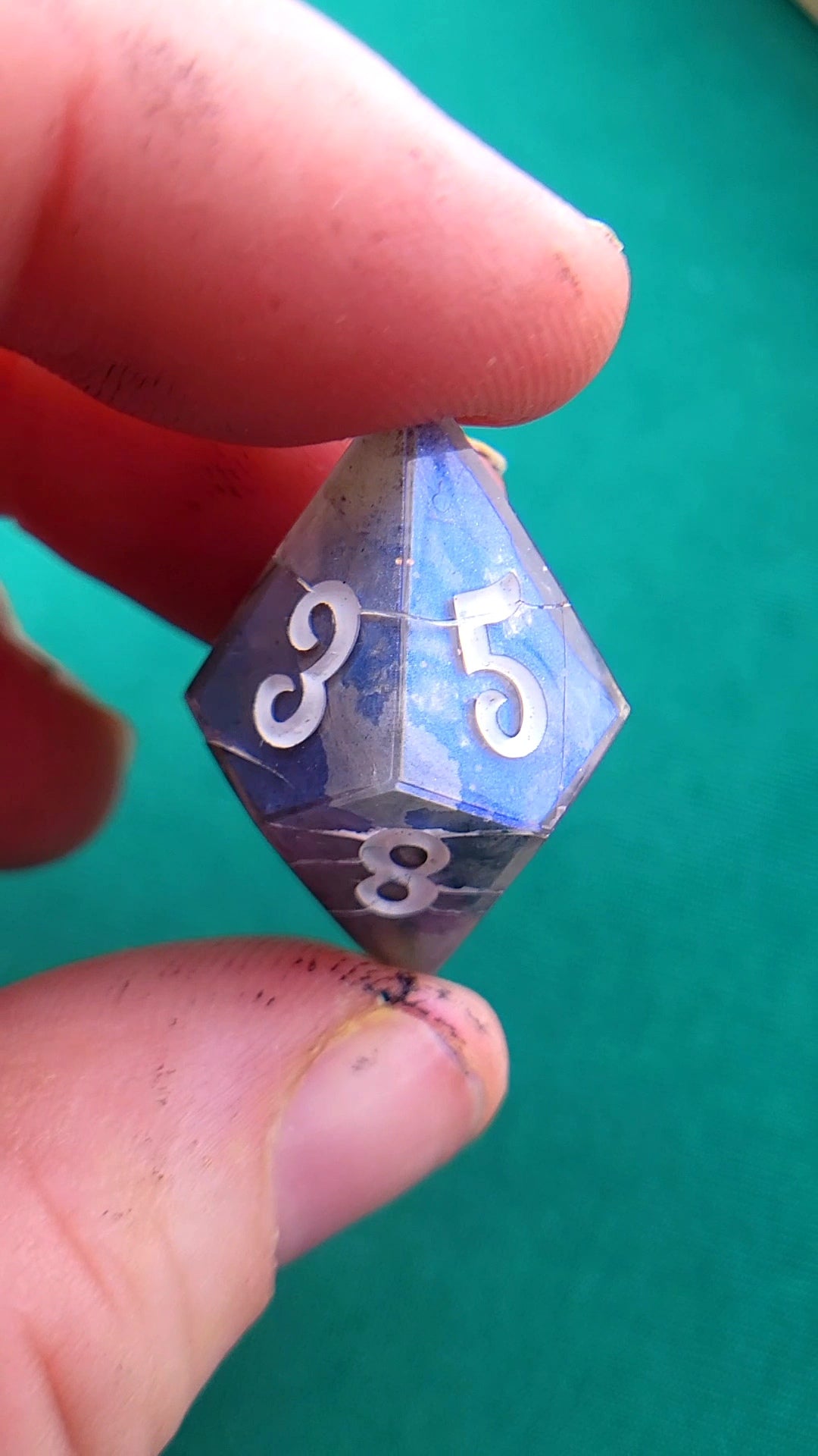 Tanjiro’s Spiritual Core resin dice set