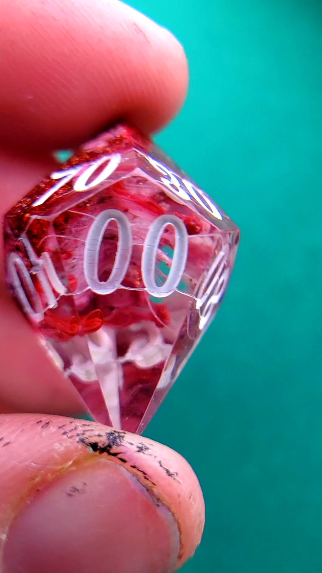 If I see one more ant in the cat food…7 piece resin ttrpg dice set